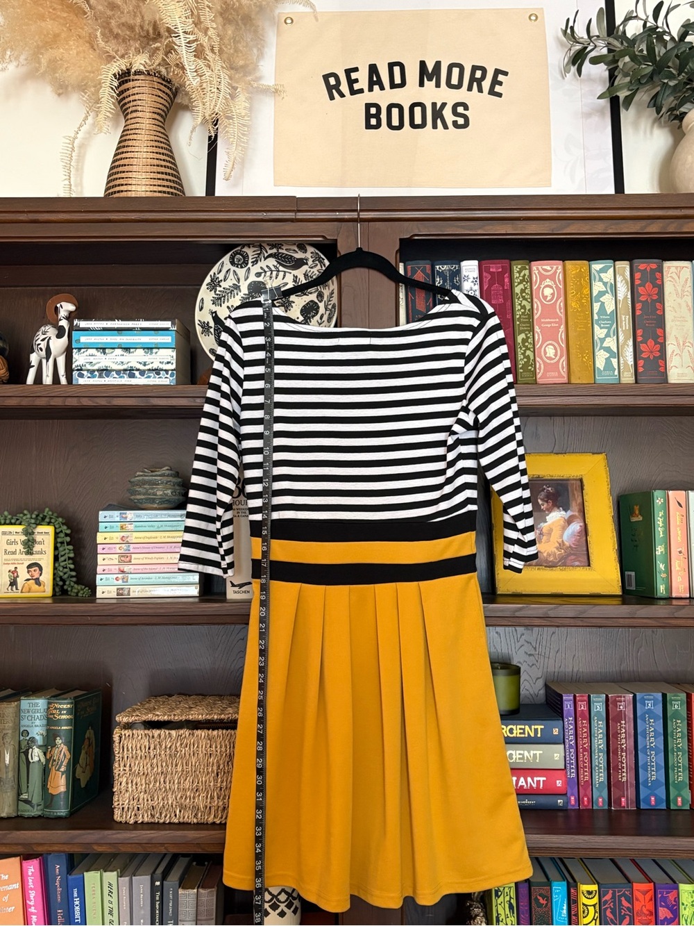 Literary Luncheon Dress by Modcloth - Picture 3 of 7